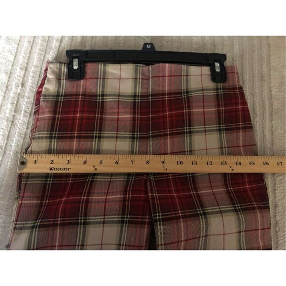 H&M Women’s Red Black Cream Pull On Legging Style Pants SZ 6 - Picture 8 of 12